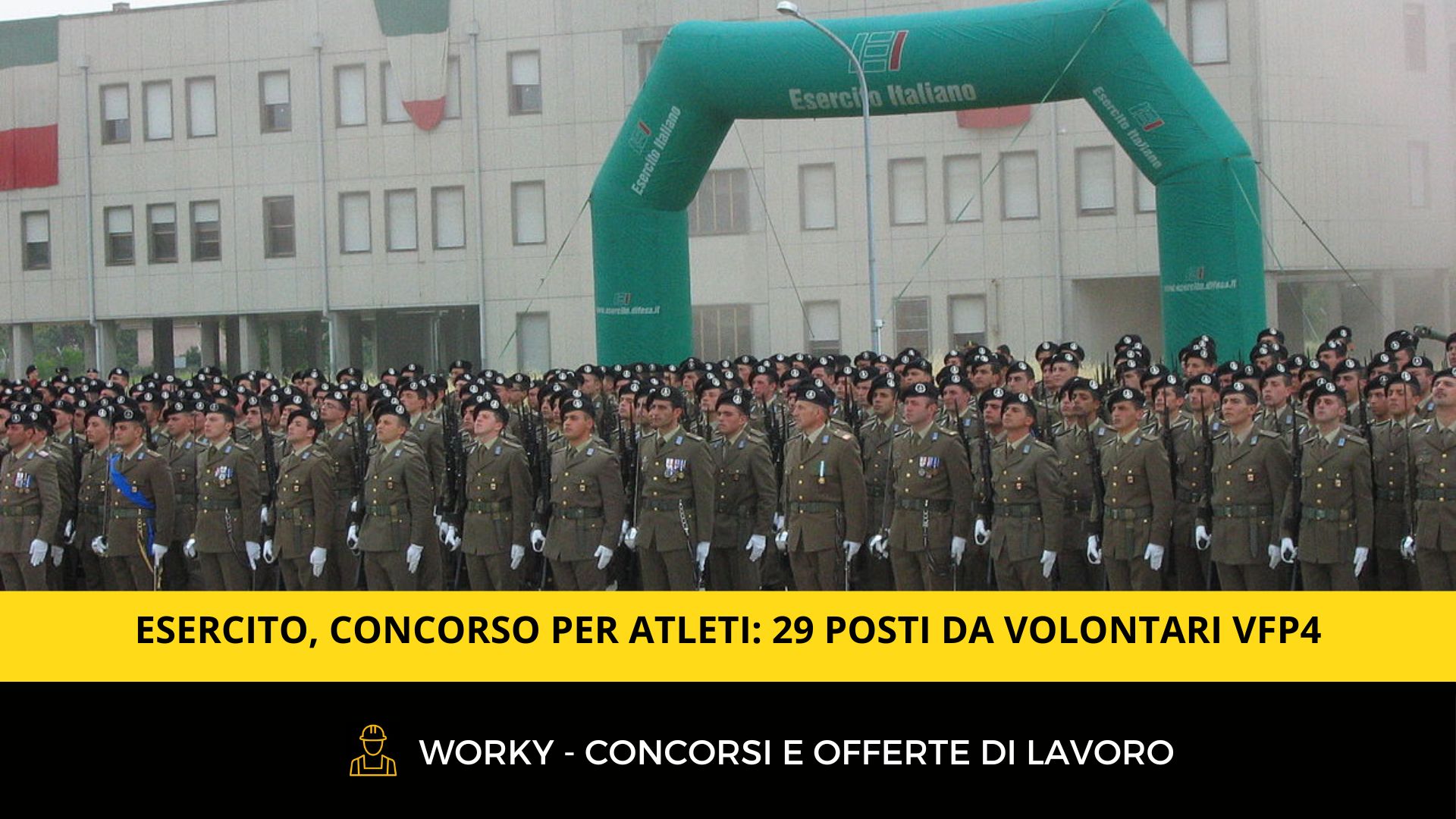 Esercito, Concorso Per Atleti: 29 Posti Da Volontari VFP4