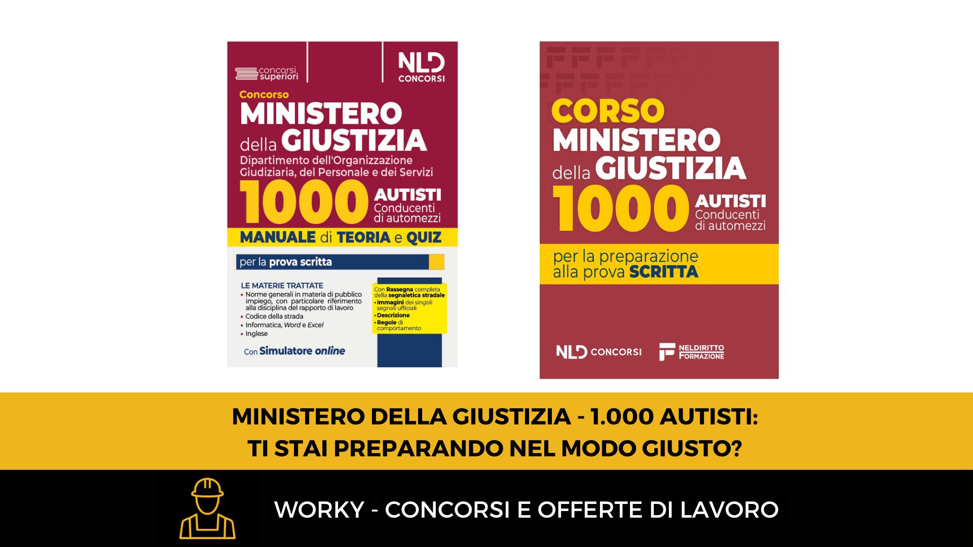 concorso ministero della giustizia 1000 autisti