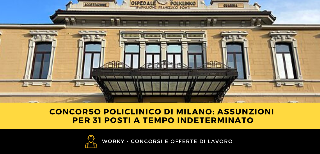 concorsi pubblici milano e provincia