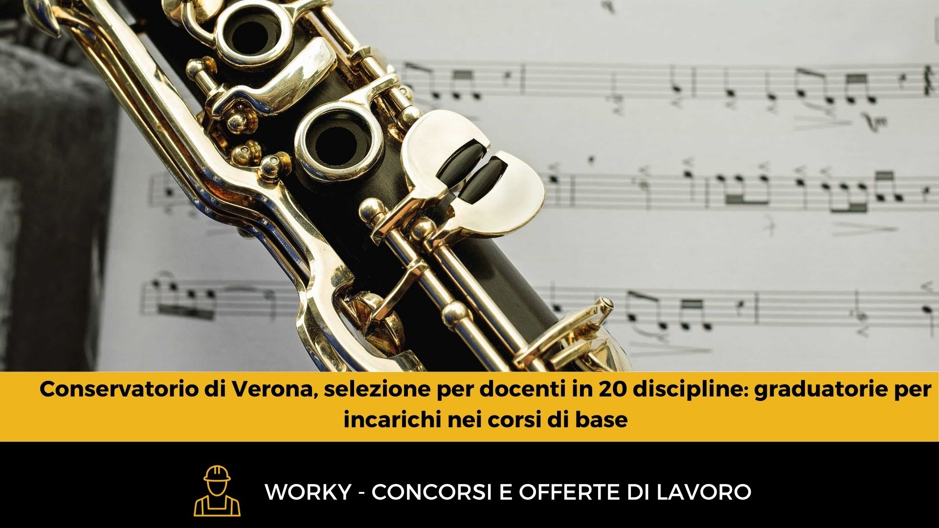 Conservatorio di Verona, selezione per docenti in 20 discipline: graduatorie per incarichi nei corsi di base